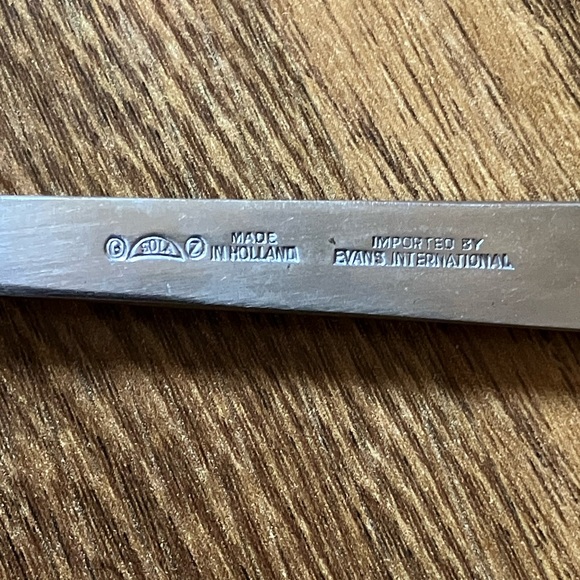 Vintage 60S SOLA HOLLAND STAINLESS CORA MODERNIST FLATWARE SET 74 Pieces - Picture 5 of 6